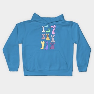 Pastel Bunnies! Kids Hoodie